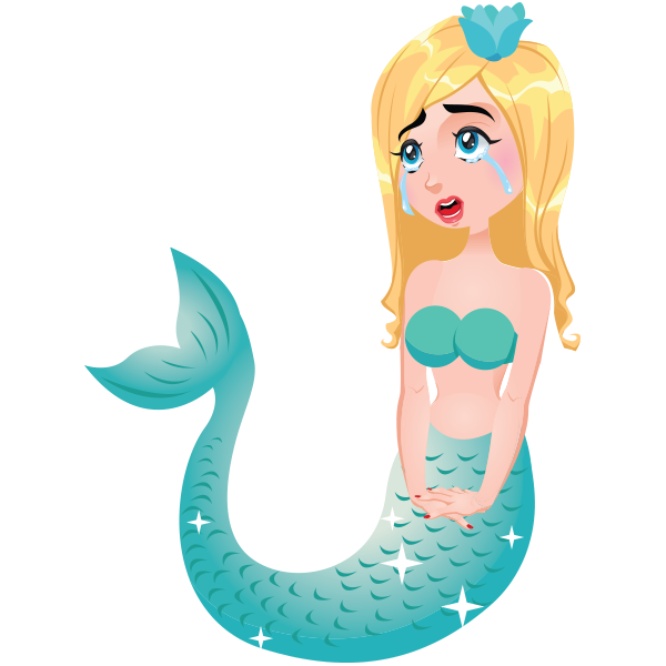 Mermaid Emoji messages sticker-9