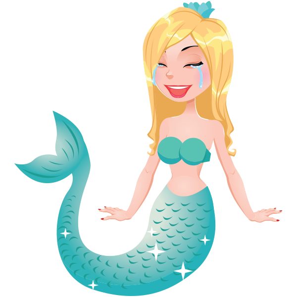 Mermaid Emoji messages sticker-10