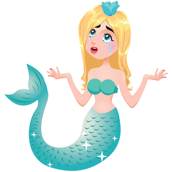 Mermaid Emoji messages sticker-7
