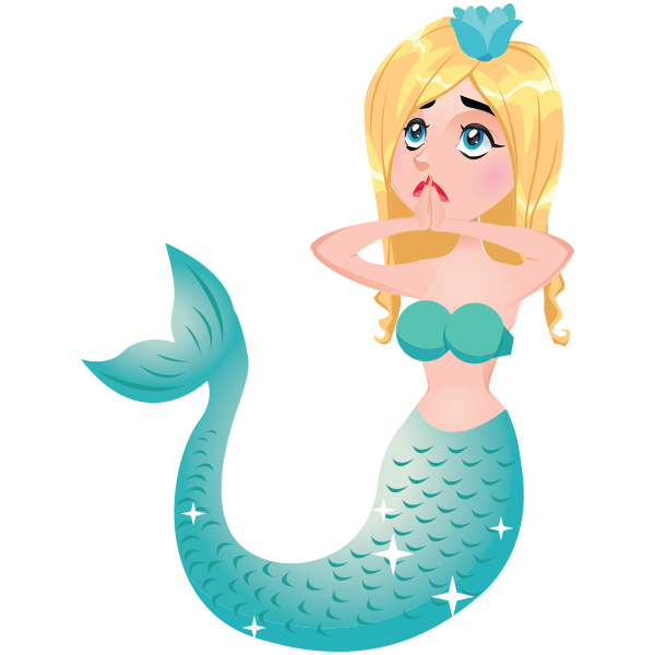 Mermaid Emoji messages sticker-4