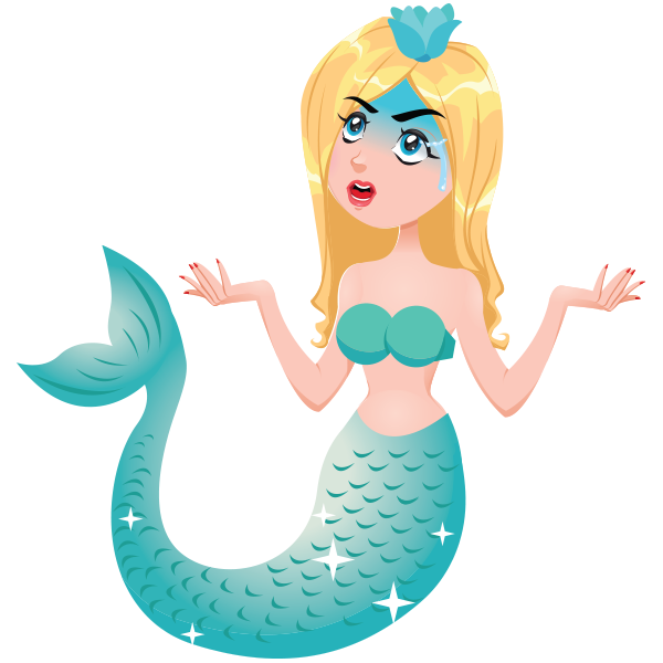 Mermaid Emoji messages sticker-8