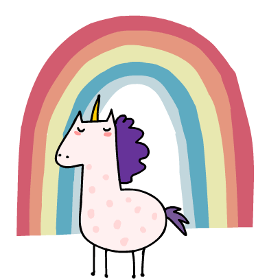 Lucy Unicorn - Animated messages sticker-3