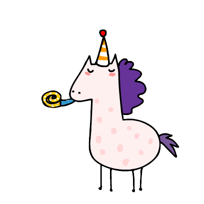 Lucy Unicorn - Animated messages sticker-1