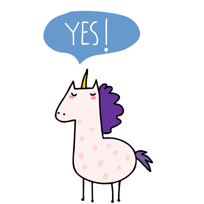 Lucy Unicorn - Animated messages sticker-11