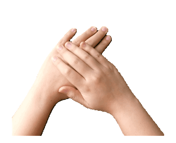 Talk To The Hand Animated messages sticker-2