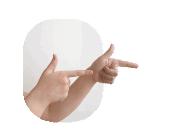 Talk To The Hand Animated messages sticker-5