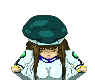 Cute girls! Anime! Sticker nuns messages sticker-3