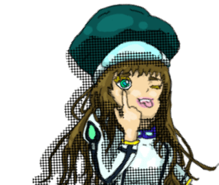 Cute girls! Anime! Sticker nuns messages sticker-7