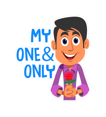 Cute Couple Stickers messages sticker-8