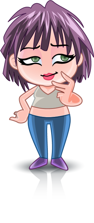 Girls SP emoji stickers messages sticker-0