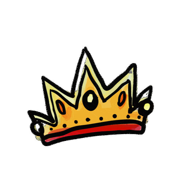 Animated Cute Crown Stickers messages sticker-2