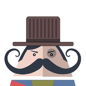 Mr. Mustachio 2 messages sticker-4