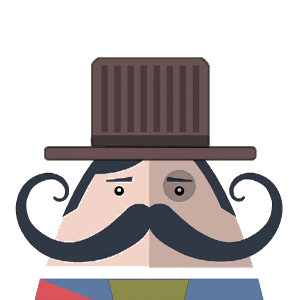 Mr. Mustachio 2 messages sticker-7