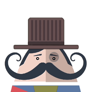 Mr. Mustachio 2 messages sticker-5