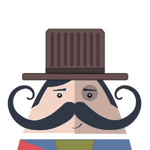 Mr. Mustachio 2 messages sticker-9