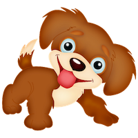Cute Dogs Stick messages sticker-0