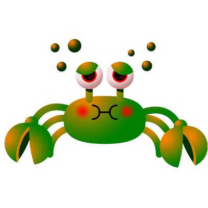 Coco Crab messages sticker-3