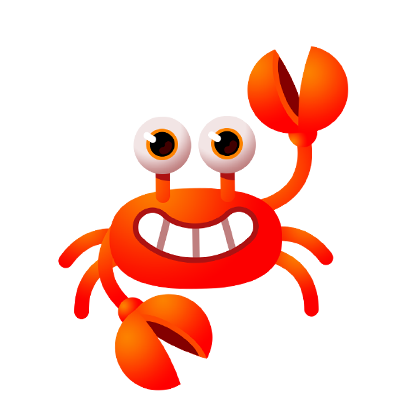 Coco Crab messages sticker-0