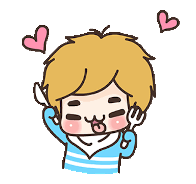 Cute Little Boy Aniamted messages sticker-7