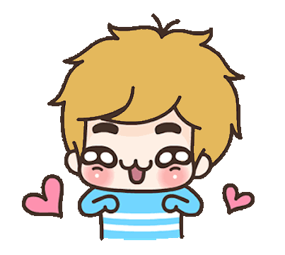Cute Little Boy Aniamted messages sticker-8