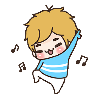 Cute Little Boy Aniamted messages sticker-0