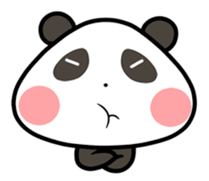 Baby Panda Emoji messages sticker-3