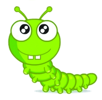 Worm Cute Stickers messages sticker-11