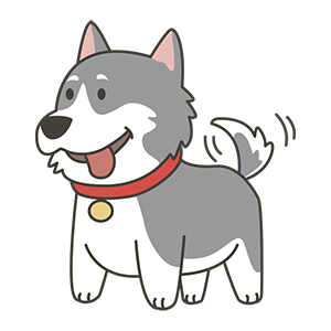 HuskyMoji - Siberian Husky Emoji messages sticker-3
