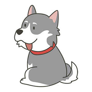HuskyMoji - Siberian Husky Emoji messages sticker-8