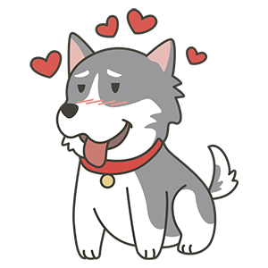 HuskyMoji - Siberian Husky Emoji messages sticker-11