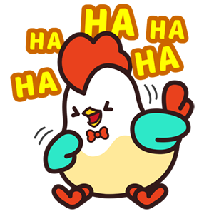 Cute Roosters Stickers messages sticker-0
