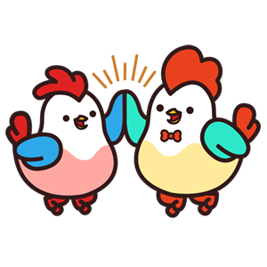 Cute Roosters Stickers messages sticker-9