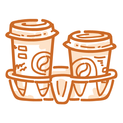 Coffee time! Stickers messages sticker-3