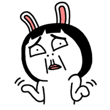 Sis Rabbit Funny messages sticker-5