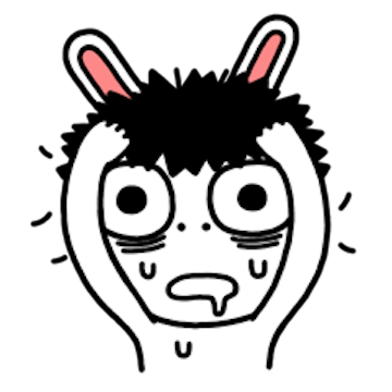 Sis Rabbit Funny messages sticker-7