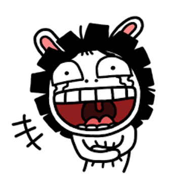 Sis Rabbit Funny messages sticker-6