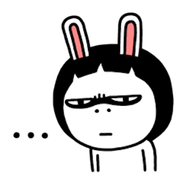 Sis Rabbit Funny messages sticker-8