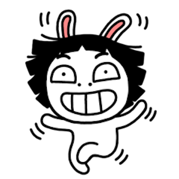 Sis Rabbit Funny messages sticker-11
