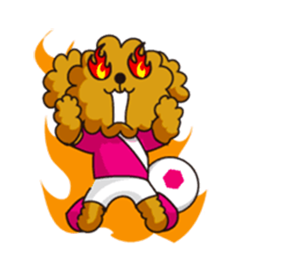 Dog Soccer Club! messages sticker-8