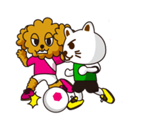 Dog Soccer Club! messages sticker-0