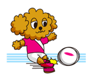 Dog Soccer Club! messages sticker-3