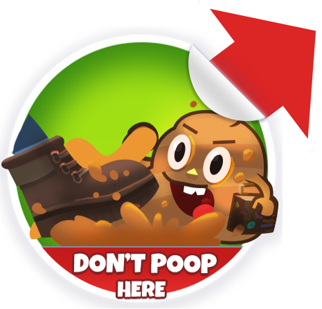 Poop Dodge Sticker Pack messages sticker-6