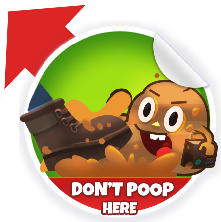 Poop Dodge Sticker Pack messages sticker-3