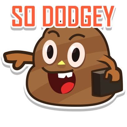 Poop Dodge Sticker Pack messages sticker-5