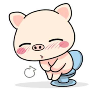 Pig and Cat Lovely Friend messages sticker-8