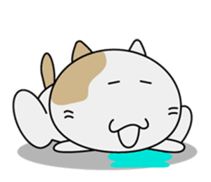 Anime Cat - New Stickers! messages sticker-0