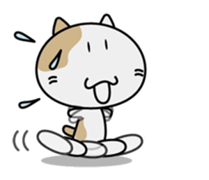 Anime Cat - New Stickers! messages sticker-4