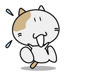 Anime Cat - New Stickers! messages sticker-3