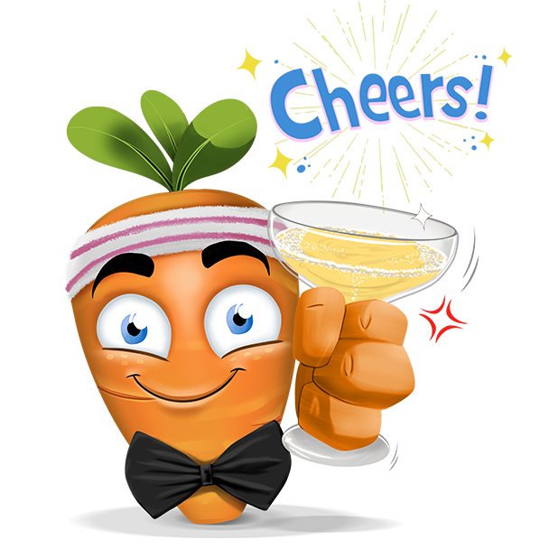 Wasted Veggies: Hero messages sticker-10