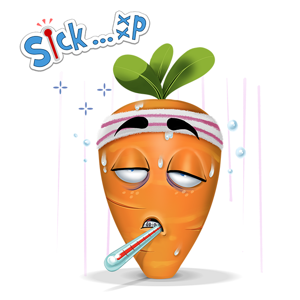Wasted Veggies: Hero messages sticker-3